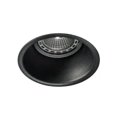 QAZQA Moderner Einbaustrahler schwarz GU10 50mm - Dept