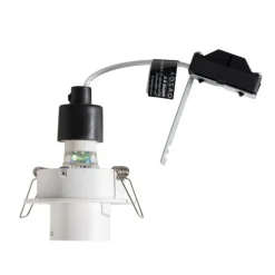 QAZQA Moderner Einbaustrahler weiß GU10 35 mm rund schwenkbar - Installa