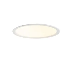 QAZQA Moderner Einbaustrahler Weiß GU10 50mm IP44 - Dept