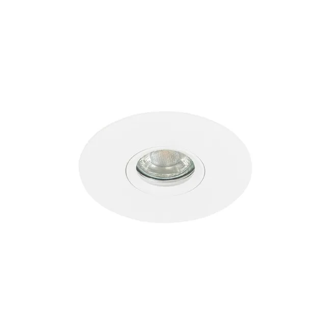 QAZQA Moderner Einbaustrahler weiß GU10 50mm - Buco