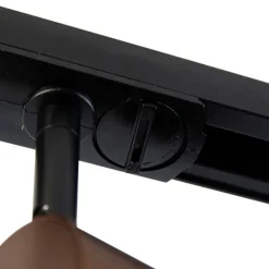 QAZQA Moderner 1-Phasen-Schienenstrahler dunkelbronze - Jeana