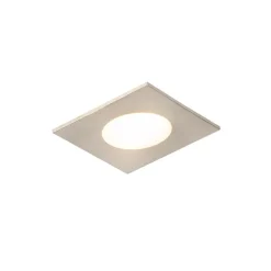 QAZQA Moderner quadratischer Einbaustrahler inkl. LED IP65 - Simply