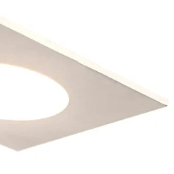 QAZQA Moderner quadratischer Einbaustrahler inkl. LED IP65 - Simply