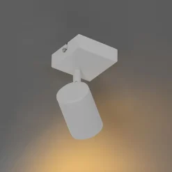 QAZQA Moderner Spot Weiß Verstellbar Quadratisch - Jeana