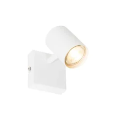 QAZQA Moderner Spot Weiß Verstellbar Quadratisch - Jeana