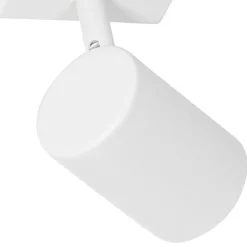 QAZQA Moderner Spot Weiß Verstellbar Quadratisch - Jeana