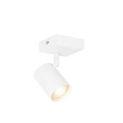 QAZQA Moderner Spot Weiß Verstellbar Quadratisch - Jeana