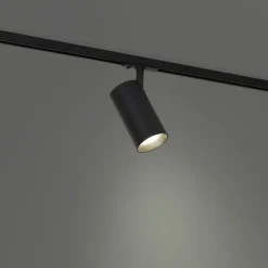 QAZQA Professional Moderner Strahler schwarz für 1-Phasen-Schienensystem - Iconic Mark