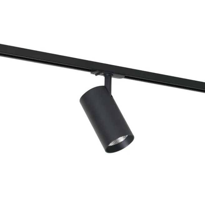 QAZQA Professional Moderner Strahler schwarz für 1-Phasen-Schienensystem - Iconic Mark