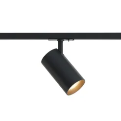 QAZQA Professional Moderner Strahler schwarz für 1-Phasen-Schienensystem - Iconic Mark