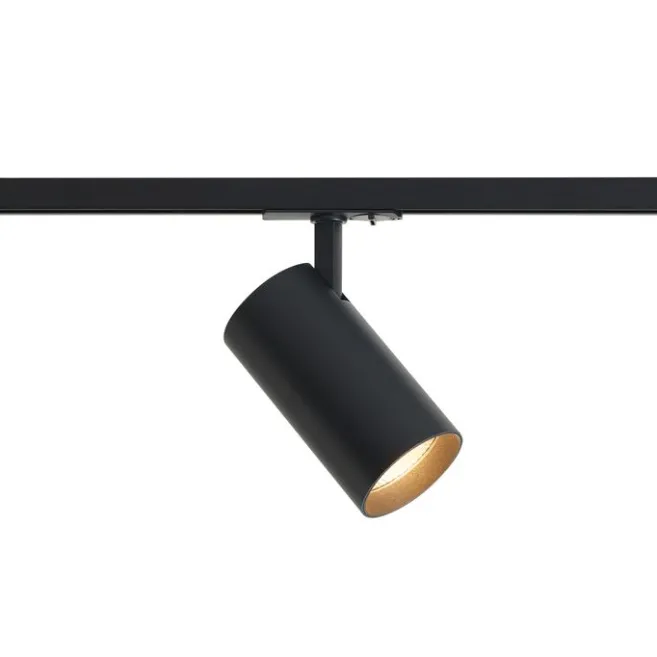 QAZQA Professional Moderner Strahler schwarz für 1-Phasen-Schienensystem - Iconic Mark