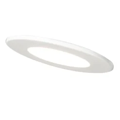 QAZQA Moderner Strahler weiß 8,3 cm inkl. LED IP65 - Blanca