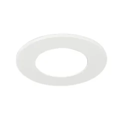 QAZQA Moderner Strahler weiß 8,3 cm inkl. LED IP65 - Blanca