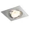 QAZQA Modernes Einbaustrahler Stahl Kippbar GU10 50mm - Lock 1