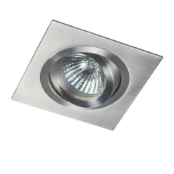 QAZQA Modernes Einbaustrahler Stahl Kippbar GU10 50mm - Lock 1