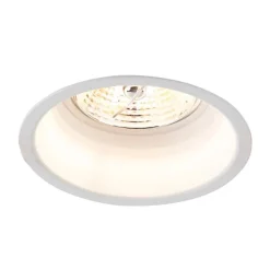 QAZQA Modernes Einbaustrahler Weiß GU10 70mm - Dept