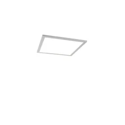 QAZQA Modernes LED Panel Stahl 40 cm inkl. LED - Liv