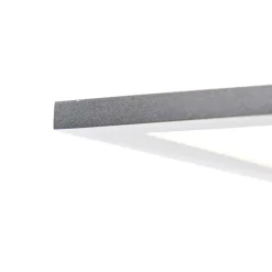 QAZQA Modernes LED Panel Stahl 40 cm inkl. LED - Liv