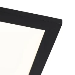 QAZQA Modernes LED-Panel Schwarz 120 cm inkl. LED - Liv