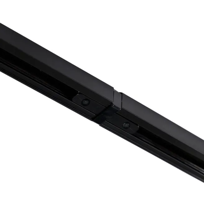 Kinder QAZQA Modernes 1-Phasen-Schienensystem mit 10 Spots schwarz - Jeana