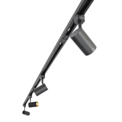 Kinder QAZQA Modernes 1-Phasen-Schienensystem mit 14 Spots schwarz - Jeana