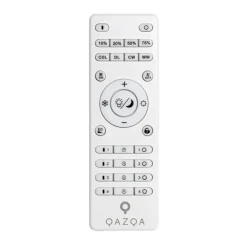 QAZQA Modernes Schienensystem mit 4 schwarzen Strahlern 1-phasig - Magnetic Eggy