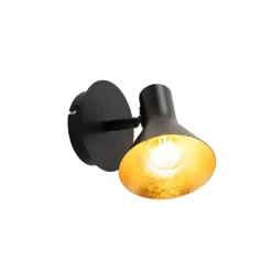 QAZQA Modernes Spot Schwarz 1-flammig - Magno