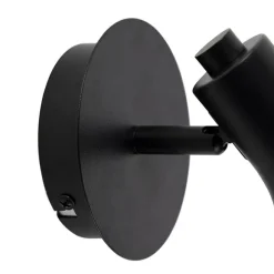 QAZQA Modernes Spot Schwarz 1-flammig - Magno