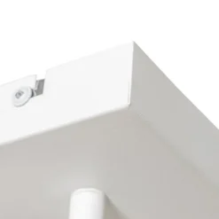 QAZQA Modernes Spotweiß quadratisch - Facil