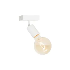 QAZQA Modernes Spotweiß quadratisch - Facil