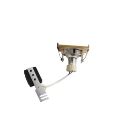 QAZQA Modernes versenktes Spotgold IP44 - Xena Square