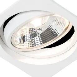 QAZQA Modernes versenktes Spotweiß verstellbar - Chuck 111