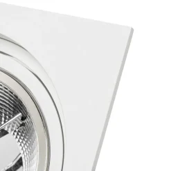 QAZQA Modernes versenktes Spotweiß verstellbar - Chuck 111