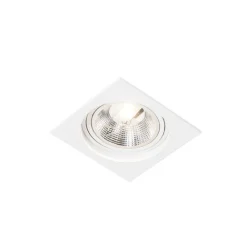 QAZQA Modernes versenktes Spotweiß verstellbar - Chuck 111