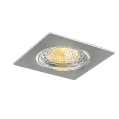 QAZQA Modernes verstellbares Spot-Chrom-Kippset von 10 - Edu