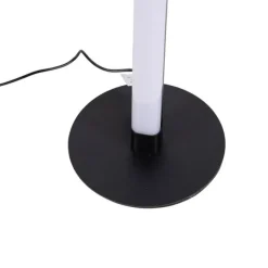 Trio Leuchten Neon Tischleuchte schwarz inkl. dimmbarem RGB-LED - Tijs