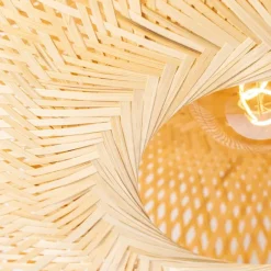 Kinder QAZQA Orientalische Deckenlampe Bambus 50 cm - Ostrava