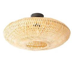 Kinder QAZQA Orientalische Deckenlampe Bambus 50 cm - Ostrava