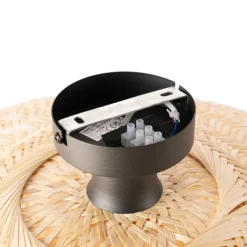 Kinder QAZQA Orientalische Deckenlampe Bambus 50 cm - Ostrava