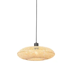 Kinder QAZQA Orientalische Hängelampe Bambus 40 cm - Ostrava