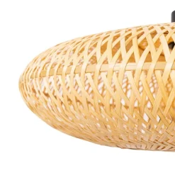 Kinder QAZQA Orientalische Hängelampe Bambus 50 cm - Ostrava