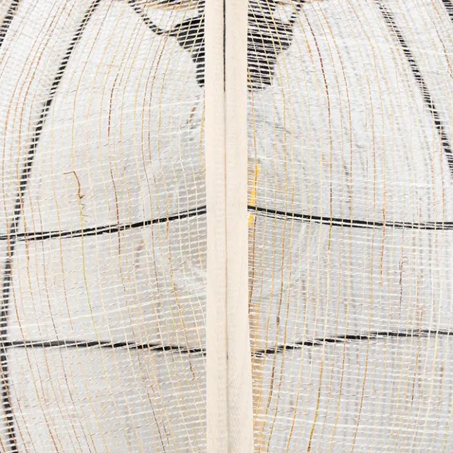 Kinder QAZQA Orientalische Hängelampe braun Stoff 35 cm - Rob