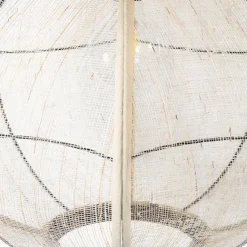 Kinder QAZQA Orientalische Hängelampe braun Stoff 48 cm - Rob