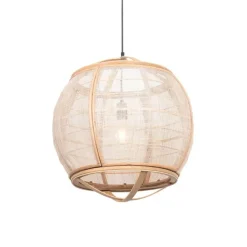 Kinder QAZQA Orientalische Hängelampe braun 50 cm - Pascal