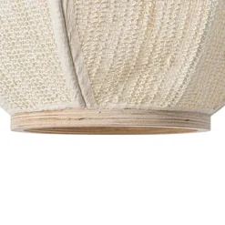 Kinder QAZQA Orientalische Hängelampe Naturstoff 46 cm - Rob