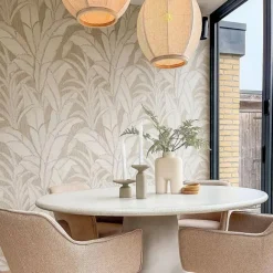 Kinder QAZQA Orientalische Hängelampe Naturstoff 35 cm - Rob