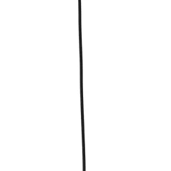 Kinder QAZQA Orientalische Hängelampe schwarz mit Bambus 50cm - Rina