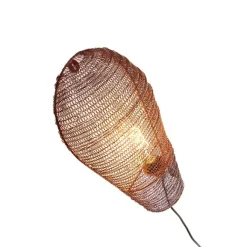 QAZQA Orientalische Wandlampe Bronze 45 cm - Nidum