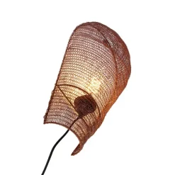 QAZQA Orientalische Wandlampe Bronze 45 cm - Nidum