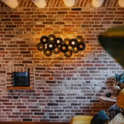 QAZQA Orientalische Wandleuchte antik gold 3-flammig - Balla